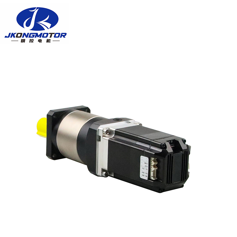 Jkongmotor Jkids57-R02A 140W 5.4A 3000rpm 24V 36V 0.45nm RS485 Low Noise DC Servo Motor with Gearbox Brake for Medical Automation Devices