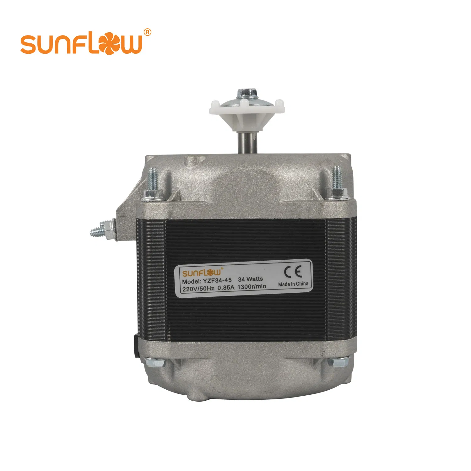 220V Double Screws Delicate Medical Devices Neat Packaging Shaded Pole Motor with Fan Blade and Bracket Freezer Motor Shaded Pole Motor