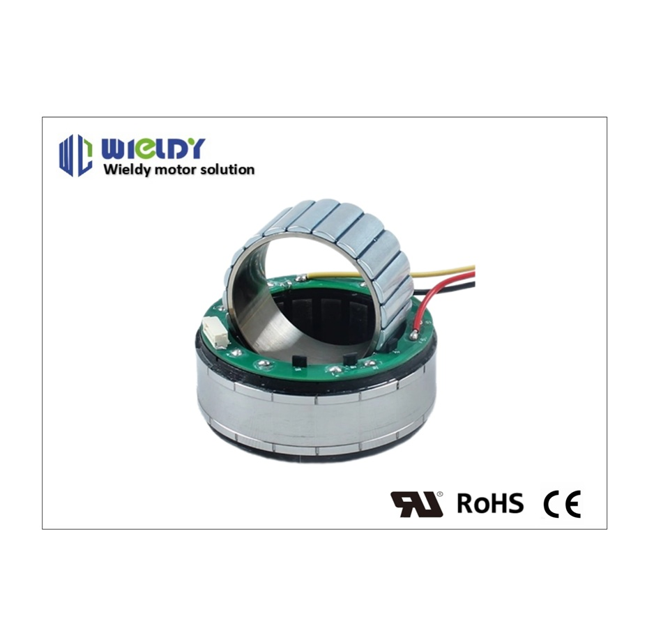 85mm Frameless BLDC Motors for Agv Robotics Arms Joints Medical Systems