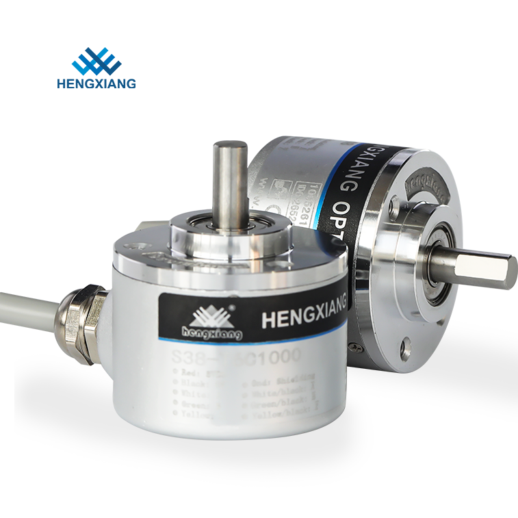 S38 Outer Diameter 38mm 50-1000 Pulse Small Incremental encoder Interrupt Ip65 TTL Dc5v Rotary encoder For CNC