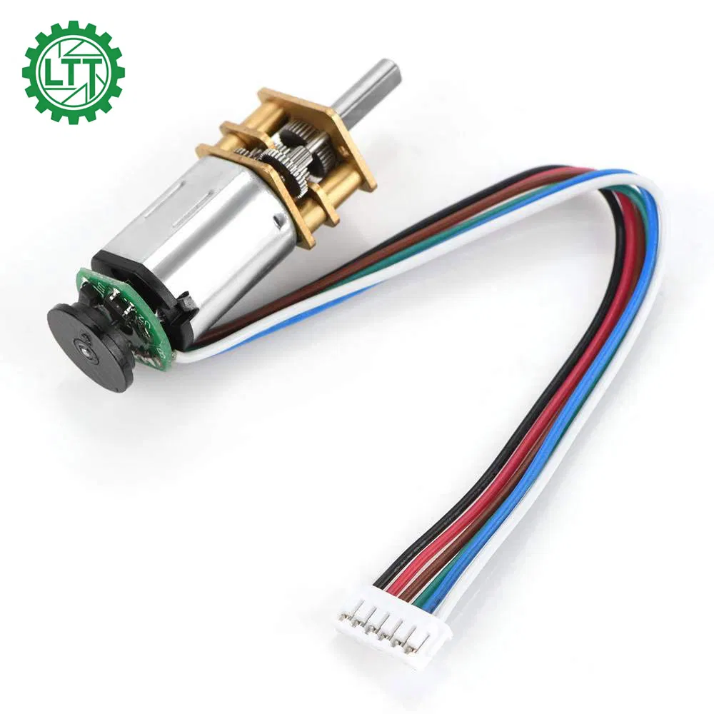 12mm High Torque Low Noise Micro N10 N20 N30 3V 4.5V 6V 12V Brush DC Gear Motor