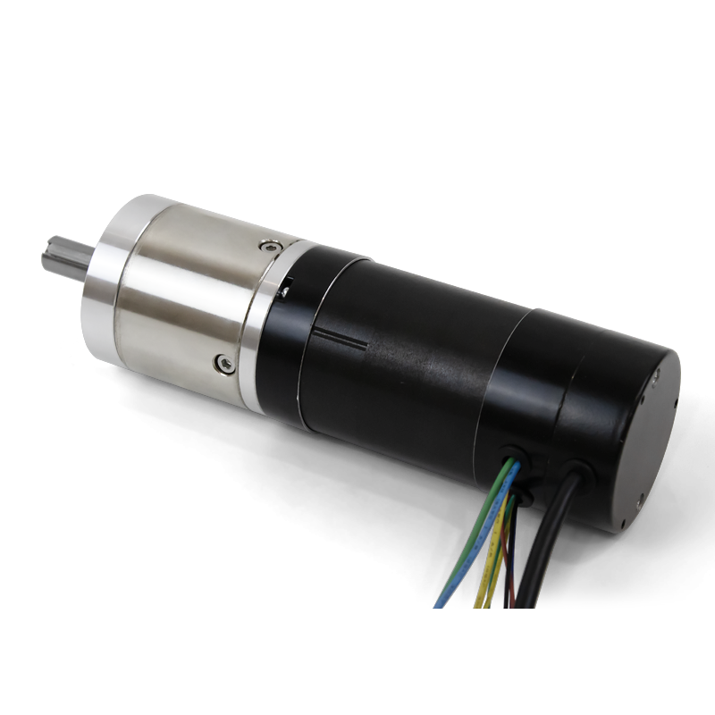 3-Phase 4-Pole 24V 180W BLDC Planetary Gear Motor Encoder 4000RPM Permanent Magnet Construction Flange Mount Drip-proof 0.43N.m
