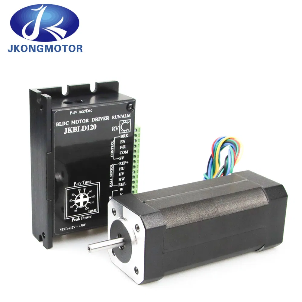 NEMA 17 23 34 42 57 86mm Brushless DC BLDC Electric Motor with Gearbox / Brake / Encoder / Controller 12V 24V 36V 48V 220V DC Servo Motor for Lawn Mower