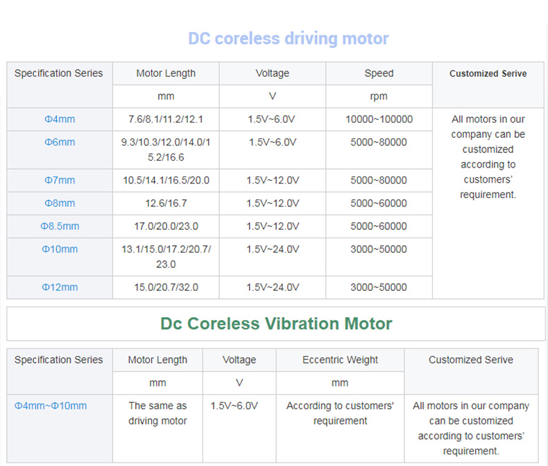 Coreless Motor View 11