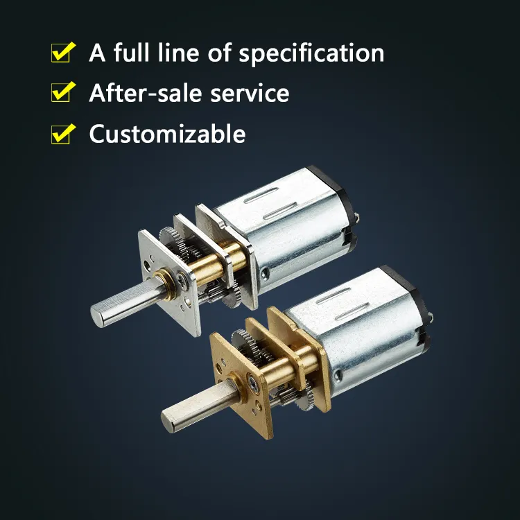 Geared Motor Detail 1