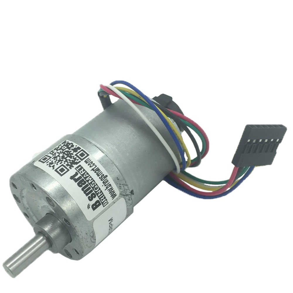 BringSmart JGB37-3530B 24V Dc Motor 12volt Encoder Gear Motor High Torque Micro Dc Gear Motor with Encoder