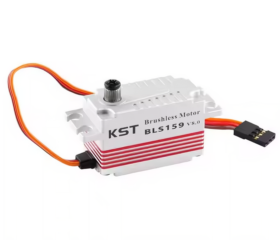 KST BLS159 V8.0 Coreless Hv Digital Brushless Dc Motor 0.10sec Metal High Torque for Uav Rc Vehicles &amp; Robots