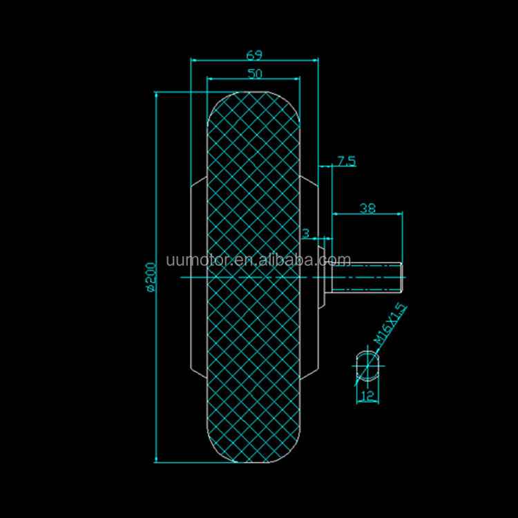 Servo Hub Motor View 5