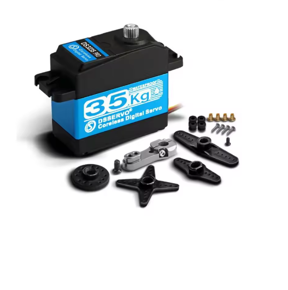 Waterproof DS3235 Coreless Servo High-speed 35KG Digital Servo Motor, Suitable for 1/8, 1/10, 1/12 Scale RC Carts