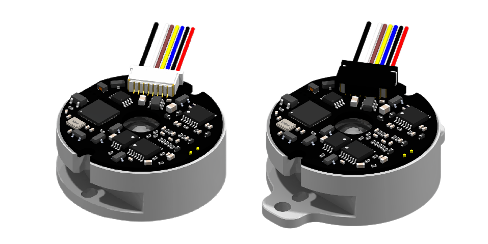 New Roundss RAA35.1T6 High-Precision Wide-Temperature Servo Motor Encoder Replaceable Absolute 35mm 6mm Shaft 23/17/25bit
