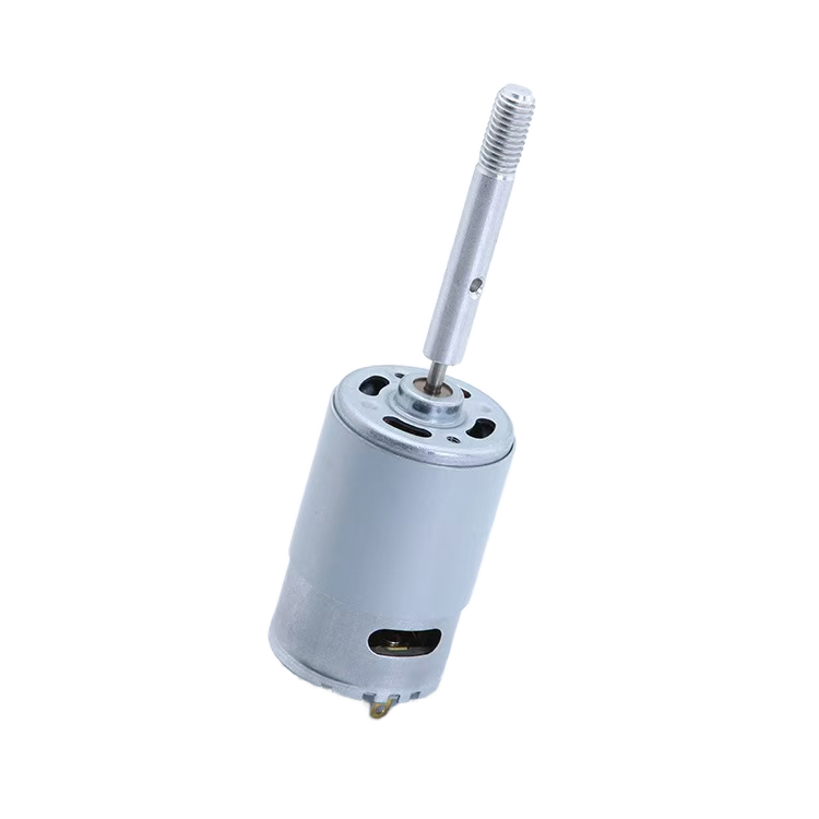 Customizable 555 Micro Motors 12V Single-Ended Shaft Vibration DC Motor Brush Commutation Explosion-Proof 3500RPM Electric Fans