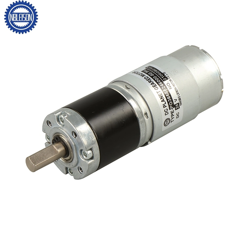 36mm 12V 24V High Torque DC Brushed Brusheless Planetary Gearbox Gear Motor for Lawn Mower and Solar Panel Cleaning