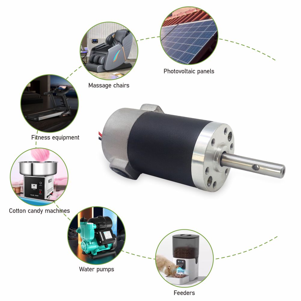 Premium High Speed Low Voltage 12V 24V 9.84W 5.04W DC Motor