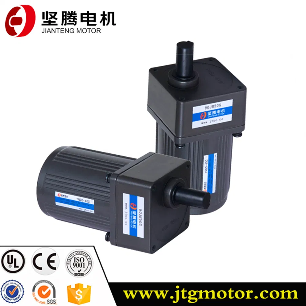 Micro AC Reversible Electric Brake Geared Reduction Synchronous Mini Motor for Roller Belt Conveyor Packaging Machine Boiler Feedwater Pump