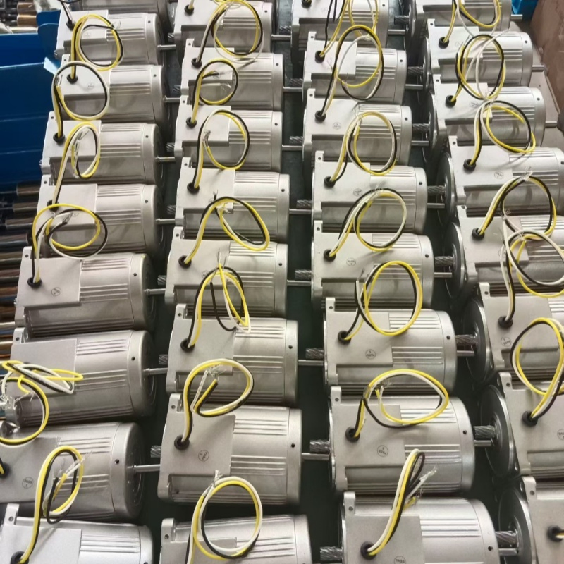 Miniature Belt Conveyor Flexible Installation Right Angle Small AC Gear Motor Motors