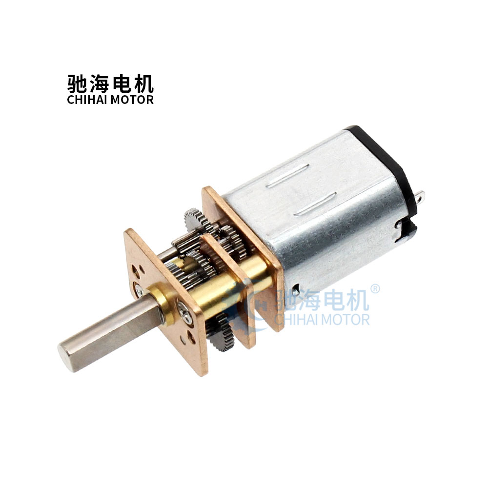 ChiHai Motor CHF-GM12-N20 High Speed High Torque High-power DC 3V 6V Long-life Carbon Brush Micro Gear Motor with Metal Gearbox