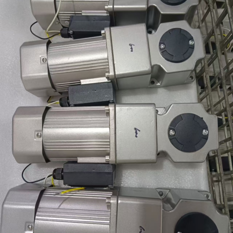 Miniature Belt Conveyor Flexible Installation Right Angle Small AC Gear Motor Motors