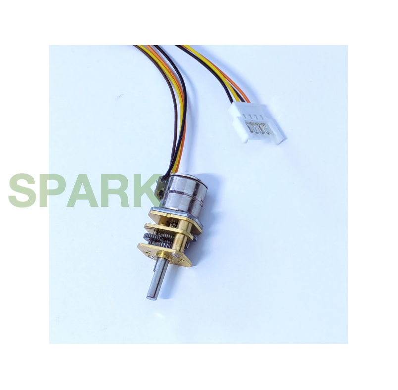 10BY Mini Permanent Magnet Stepper Gear Motor 5V DC 2 Phase Reduction Ratio 1/100 300g.cm Torque For Smart Lock
