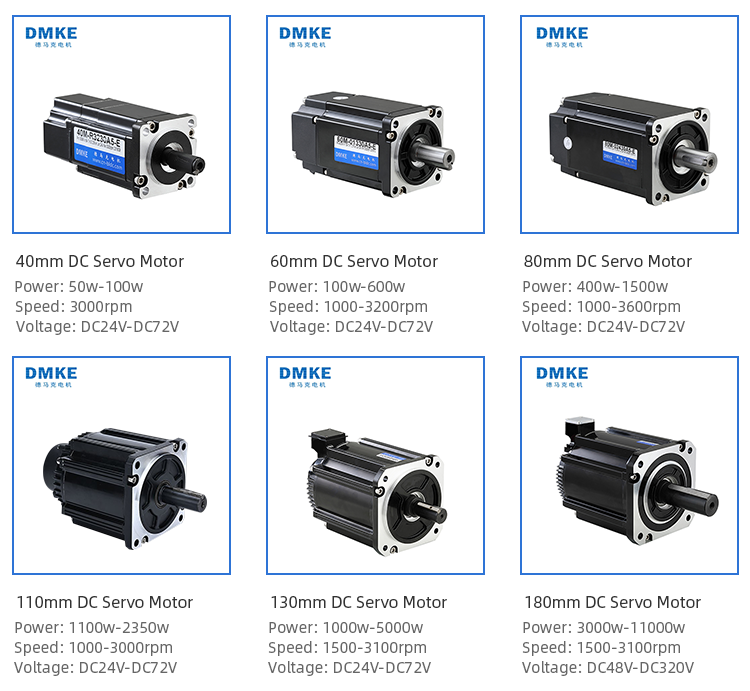 BeUDMKE Low Voltage DC Servo Motor 24V with High-Precision Magnetic Encoder for Various Applications