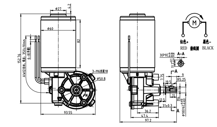 Dimensions Drawing