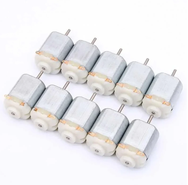 130 Micro DC Motor 3V-6V 17000-18000RPM Miniature Electric Motor Four-wheel Motor Small DIY Toys Hobbies Smart Car