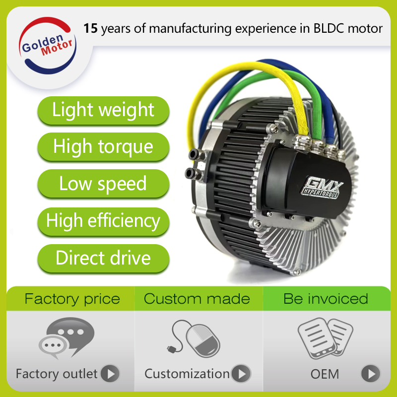 PMSM 72V 11KW &nbsp;Brushless DC BLDC Motor for Electric Motorcycle and Agricultural Machine