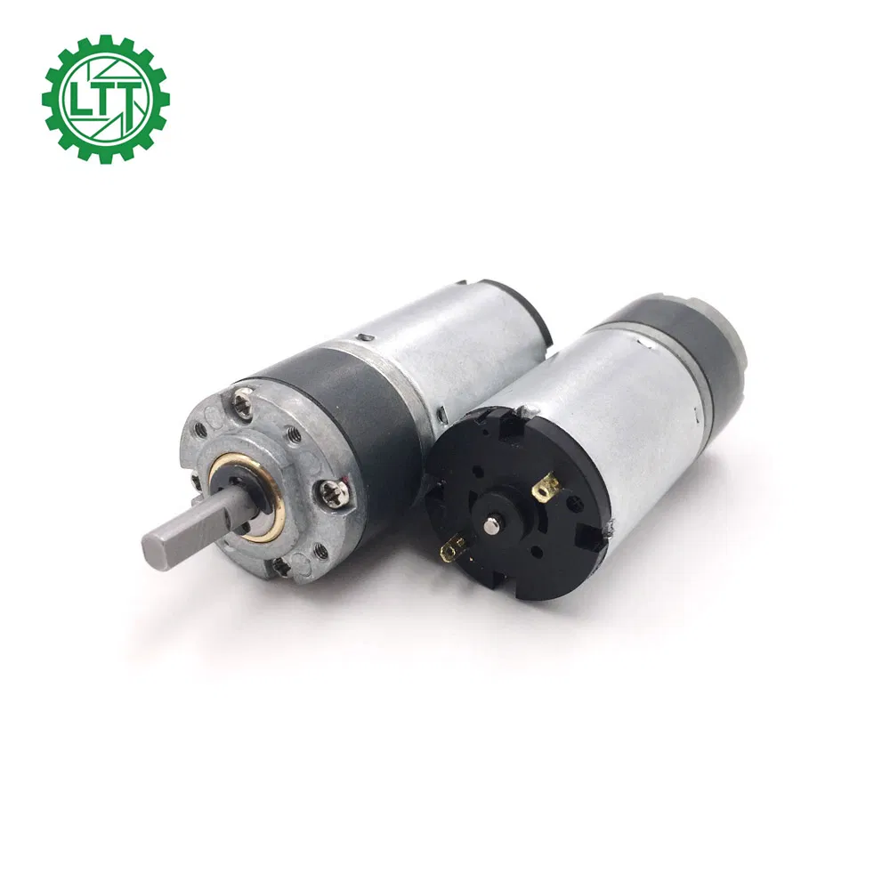 22mm DC Planetary Gear Motor High Torque Low Rpm 3V-24V Micro Electric Brushed 250 DC Motor Permanent Magnet 22mm Gearbox