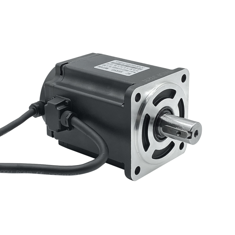 80mm Flange Single-Phase 3.2Nm 1kw 3000rpm AC Servo Motor with 17-bit Magnetic Encoder Servo Motor Drive