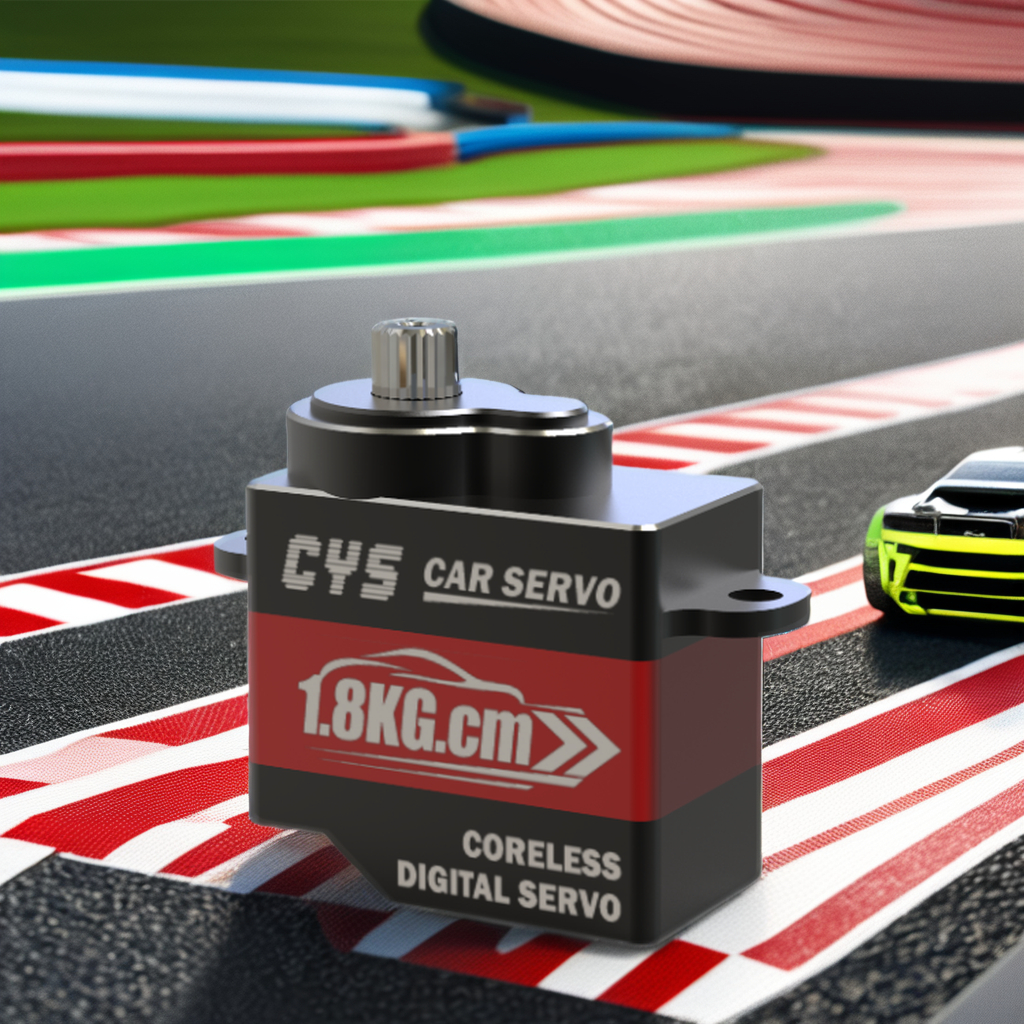 Factory Direct Selling 1.8kg.cm Stall Torque Full Metal Coreless Digital Servo Motor Metal Gear for Mini Car