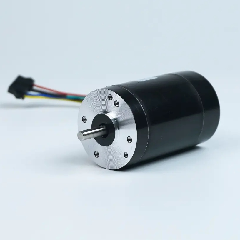 High Speed Compact Structure Responsive Brushless DC Motor 105 W for Robotics