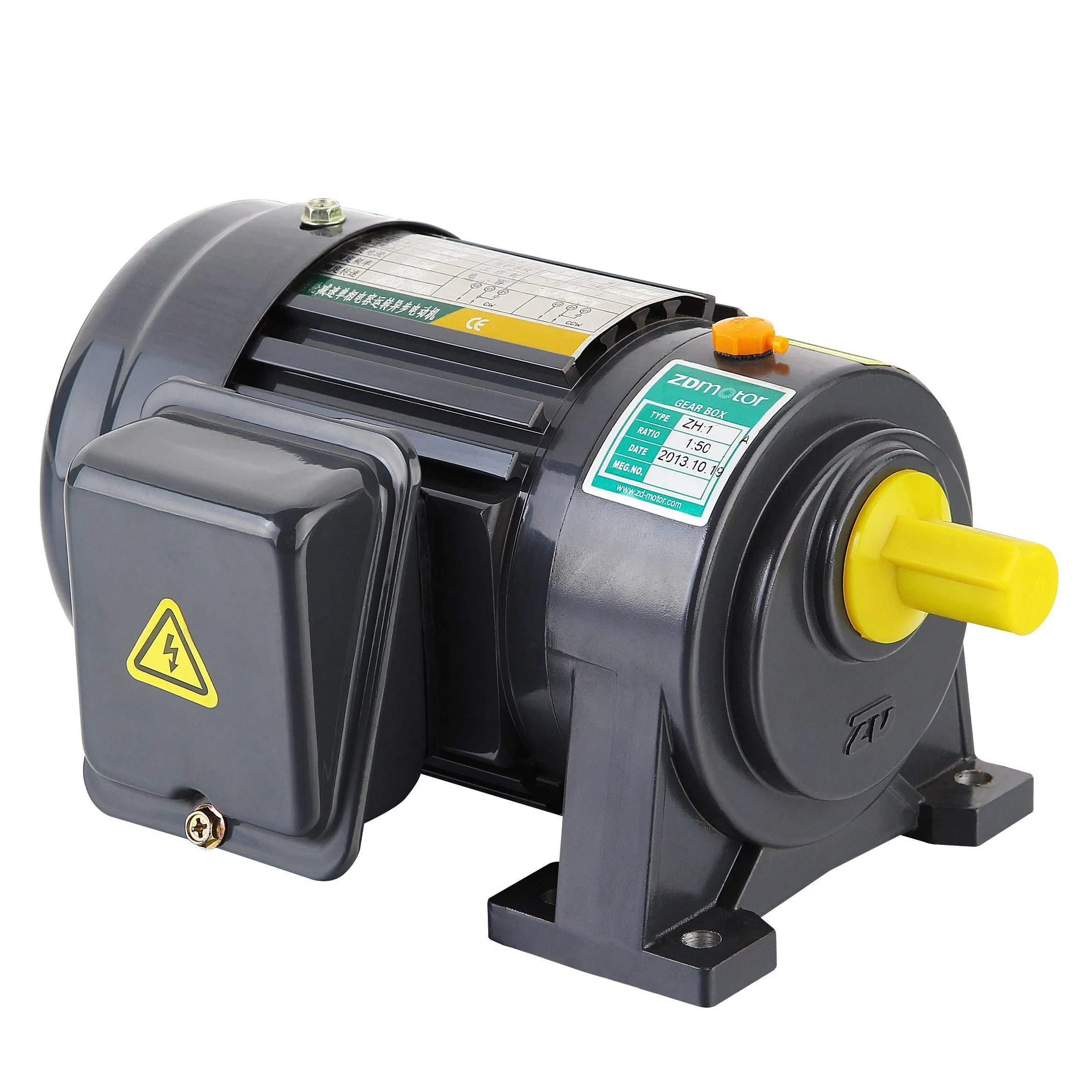 ZD Drive Good Insulation Economical and Compact ZH(Horizonal),ZV(Vertical) Electric Magnetic Small Gear Motor With Brake