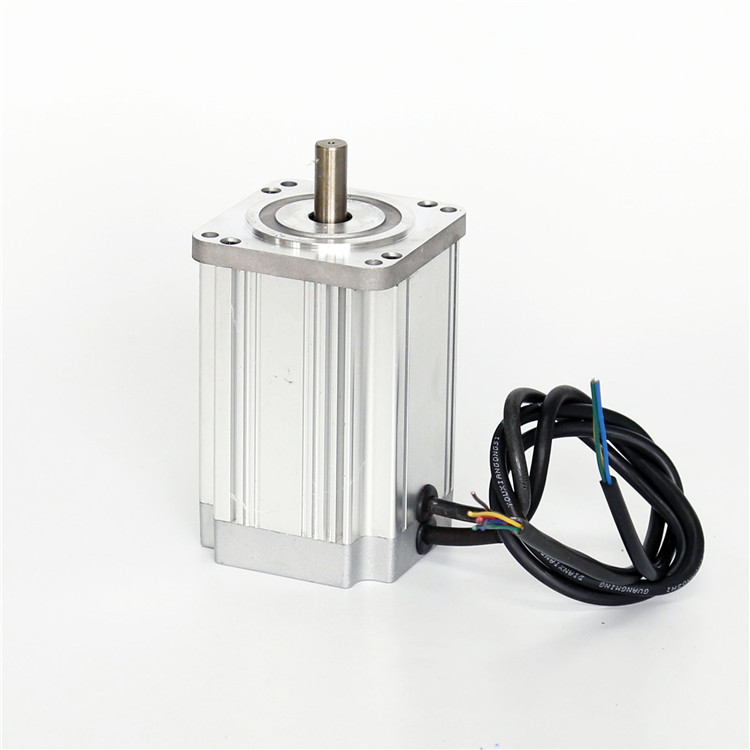 80mm Low Noise With Low Temperature Rise 48V 628W 3000RPM 1.2Nm Brushless DC Motor for Small Cleaning Robot