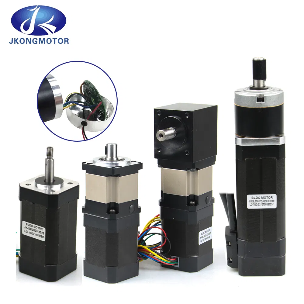22mm 32mm 42mm 57mm 60mm 86mm 110mm 12V 24V 36V 48V 310V 10W-3000W DC Brushless or Brush DC Planetary Gear Motor with Planetary Gearbox /Brake /Encoder /Driver