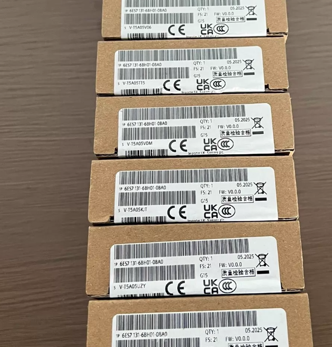 6ES7131-6BF01-0AA0 ET 200SP DI 8x24VDC BA Digital Input Module, ATEX/IECEx Certified, Integrated Encoder Supply, Hot-Swap