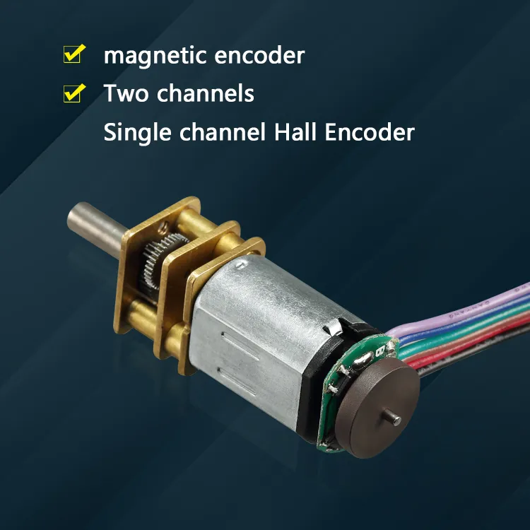 Geared Motor Detail 2