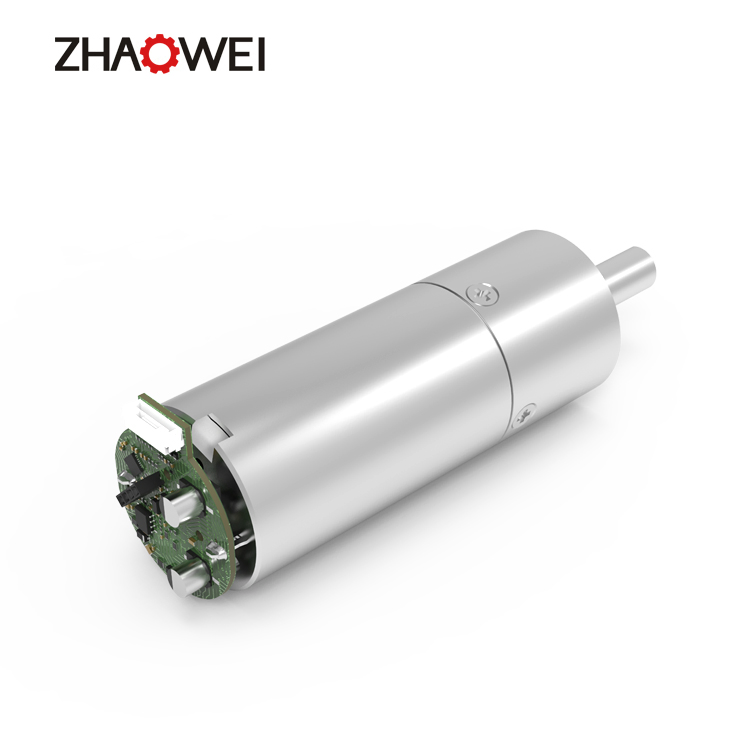 Zhaowei MD022022-256 29rpm 15kg. Cm 22mm Metal Planetary Gearbox High Torque 12V 24V Brushless DC Gear Motor for Medical Device