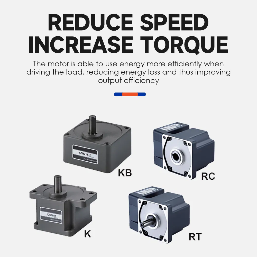 High Precision 220V/380V AC Micro Geared Motor for Robotics