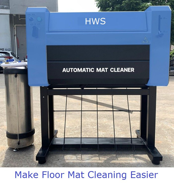 Automatic Mat Cleaner Automatic Dry Floor Mat Cleaning Solution for Carpet and Rubber Mats