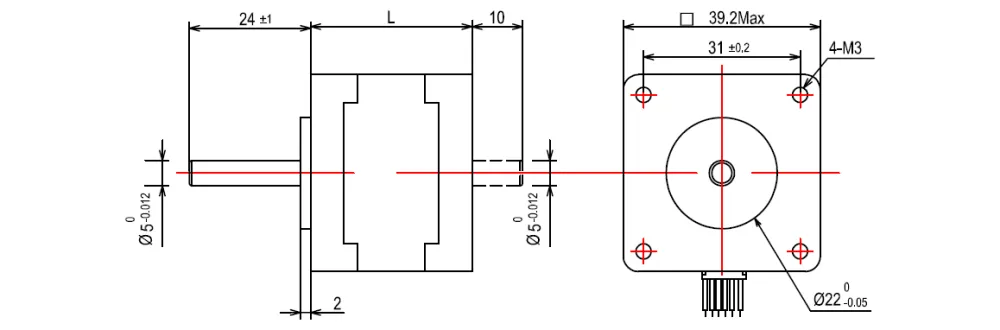 Stepper Motor Detail 1