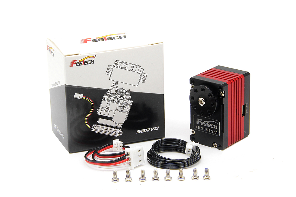 Feetech HL3915 12V 14kg.cm Coreless Motor 360&deg; Double Shaft Constant Force Servo Similar XL330-M288-T Servo