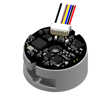 New Roundss RAA35.1T6 High-Precision Wide-Temperature Servo Motor Encoder Replaceable Absolute 35mm 6mm Shaft 23/17/25bit