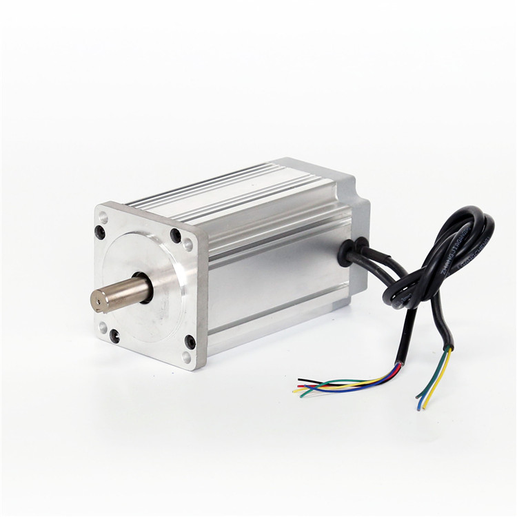 80mm Low Noise With Low Temperature Rise 48V 628W 3000RPM 1.2Nm Brushless DC Motor for Small Cleaning Robot