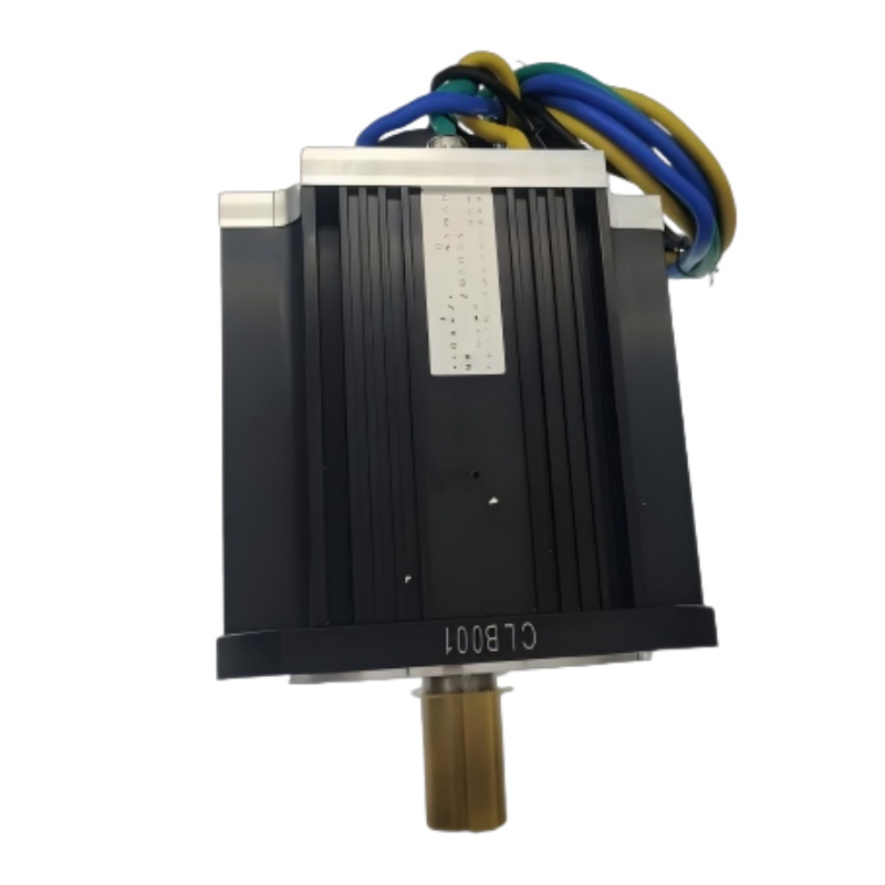 200mm 48V 96V 5kw 10kw 15kw 1500rpm High Torque BLDC Servo Motor with Encoder/24V Brake for Agv and Automatics Robotics