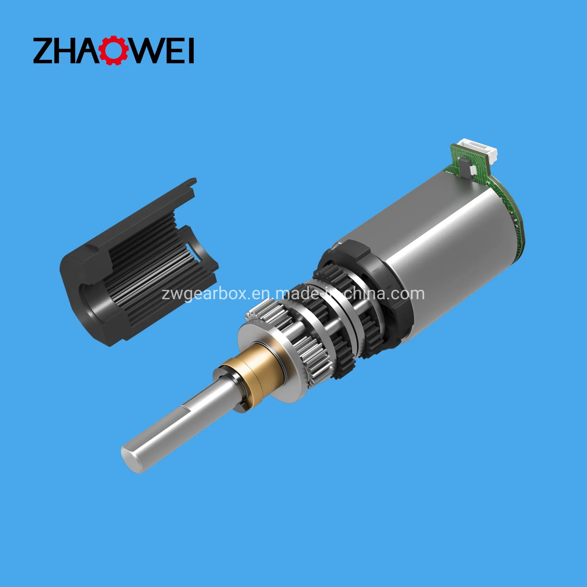 12mm 3VDC Precision Micro Spur Geared Motor for Home Automation