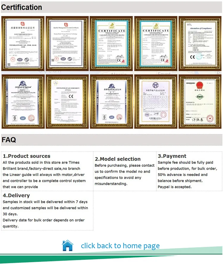 Certificates