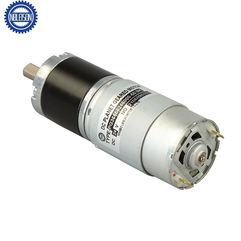 36mm 12V 24V High Torque DC Brushed Brusheless Planetary Gearbox Gear Motor for Lawn Mower and Solar Panel Cleaning