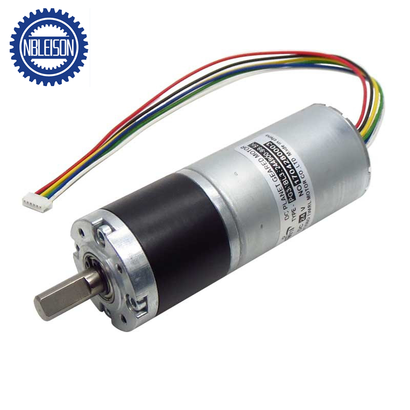 36mm 12V 24 Volt Heavy Duty Low Speed BLDC Brushless DC Planetary Gear Motor