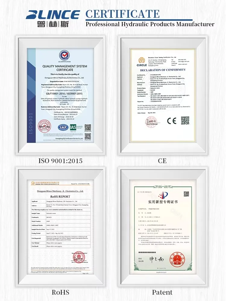 Certifications