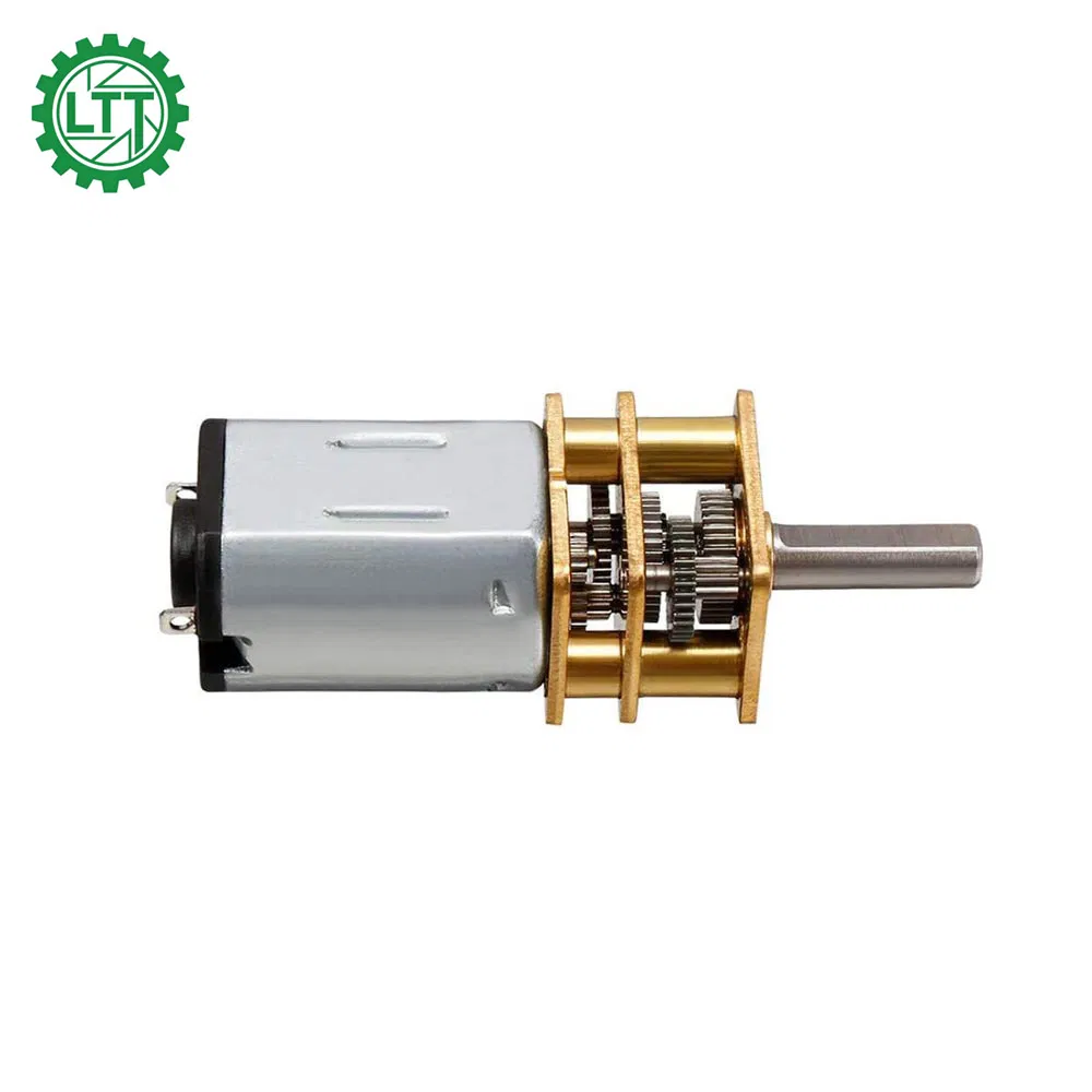 12mm High Torque Low Noise Micro N10 N20 N30 3V 4.5V 6V 12V Brush DC Gear Motor