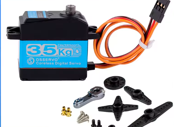 Waterproof DS3235 Coreless Servo High-speed 35KG Digital Servo Motor, Suitable for 1/8, 1/10, 1/12 Scale RC Carts